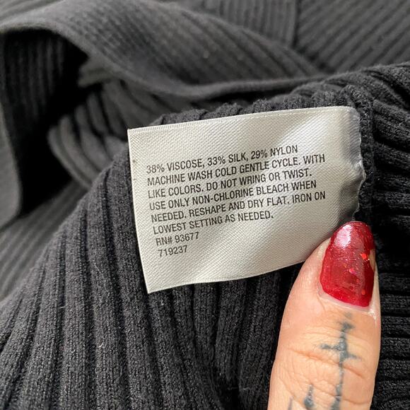 Worthington Retro Chic Cross V-neck Blouse - Picture 13 of 13